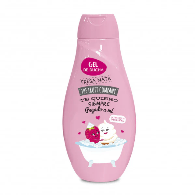 Gel douche à la fraise chantilly THE FRUIT COMPAGNY