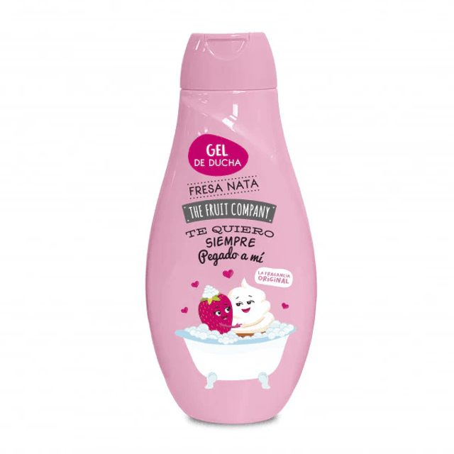 Gel douche à la fraise chantilly THE FRUIT COMPAGNY