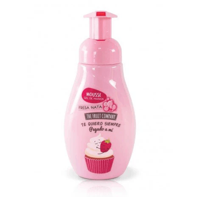 Savon mousse FRAISE CHANTILLY -THE FRUIT COMPAGNY 